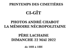 Printemps des cimetières